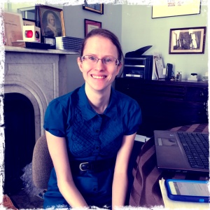 Intern Rachel! Click her image to learn more about internships at the Campbell House Museum.