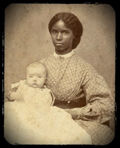 African American woman with her charge